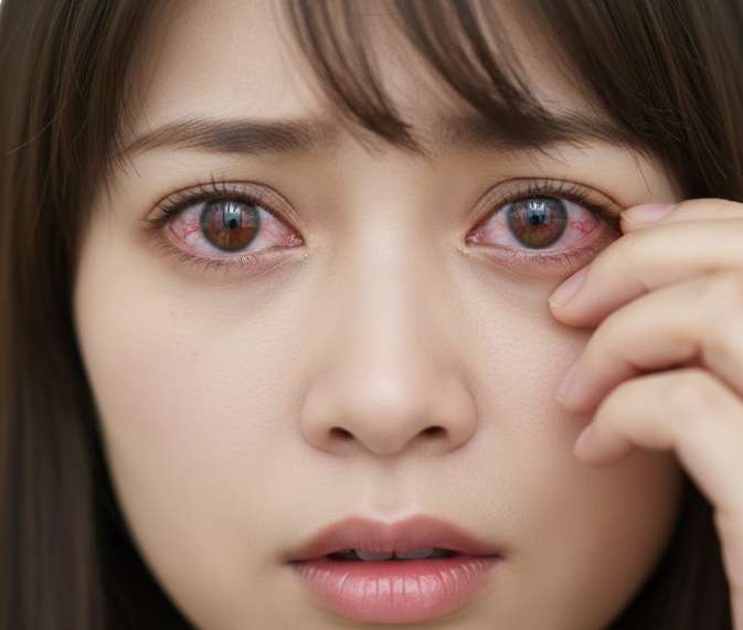 ドライアイの症状イラスト